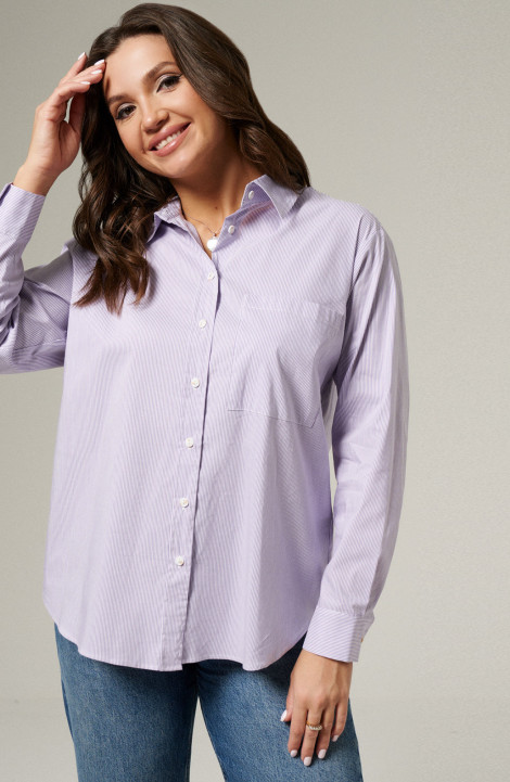 Блуза Панда 167540w фиолетовый