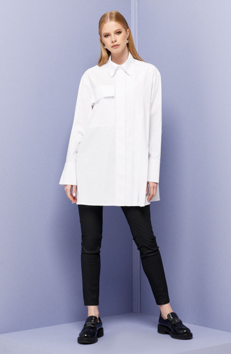 Женская блуза Панда 106240w белый