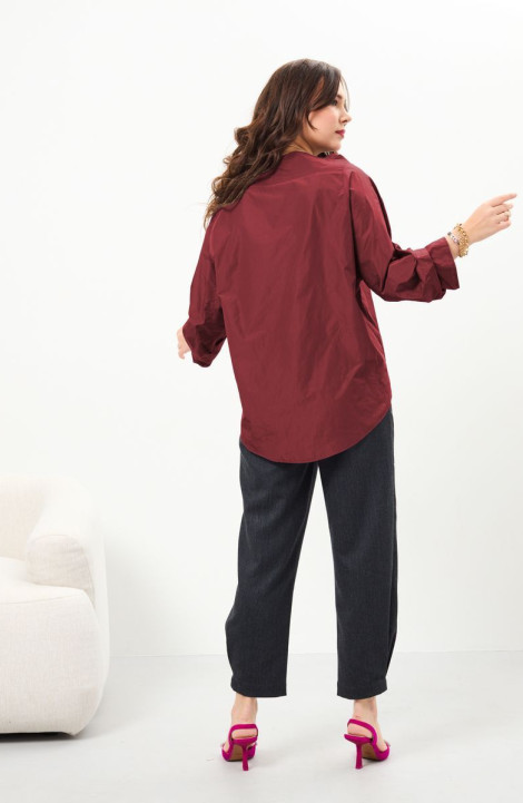 Женская блуза Anastasia 959 т.вишневый