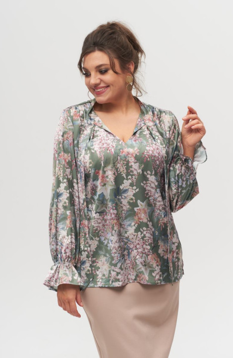 Женская блуза Anelli 1323 зеленый