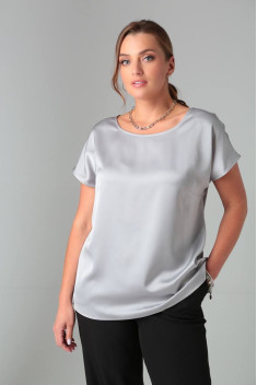 Женская блуза Bliss 8700 серебро