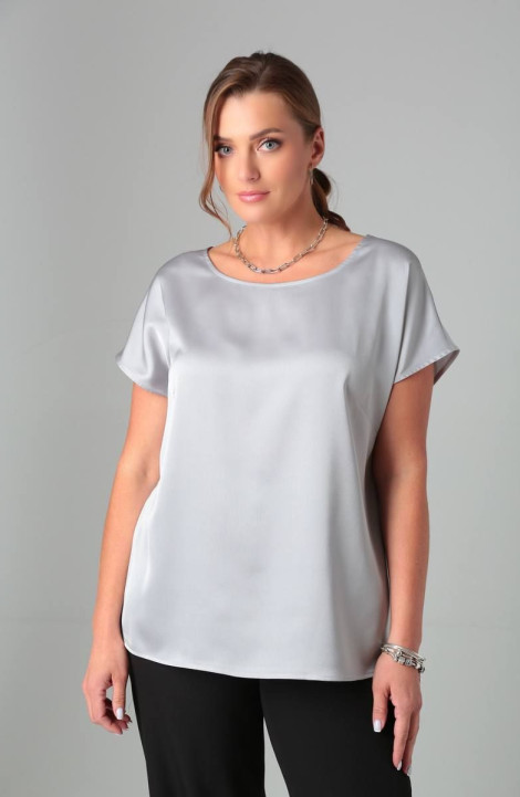 Женская блуза Bliss 8700 серебро