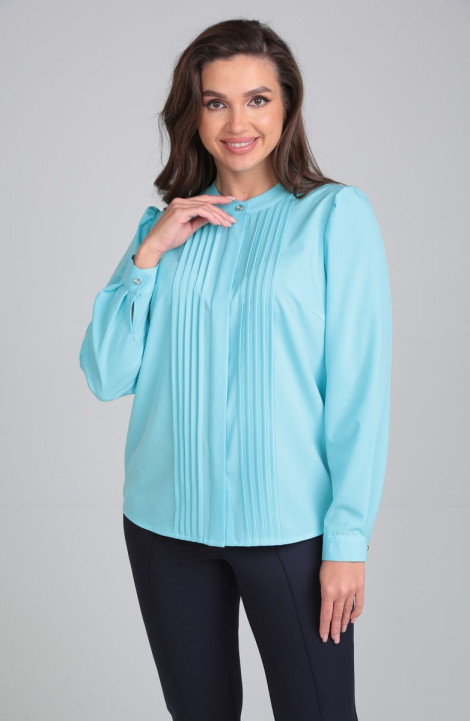 Женская блуза Lady Line 549 нежно-бирюзовый