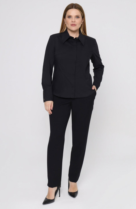 Женская блуза Панда 130640w черный