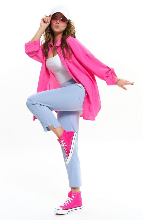 Женская блуза AVE RARA 2150/1 ярко-розовый