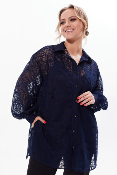 Женская блуза Condra 16226 синий