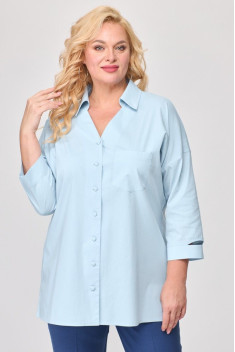 Женская блуза Элль-стиль 2228а голубой