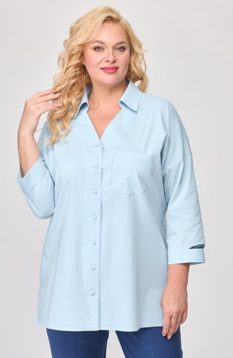Женская блуза Элль-стиль 2228а голубой