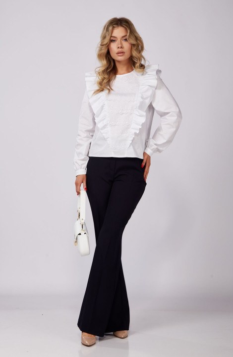Женская блуза DOGGI 0188 белый