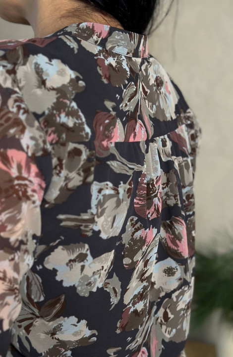 Женская блуза LindaLux 812 тюльпаны