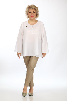 Женская блуза Djerza 097 белый