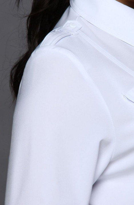 женские блузы MIRSINA FASHION 1003 белый