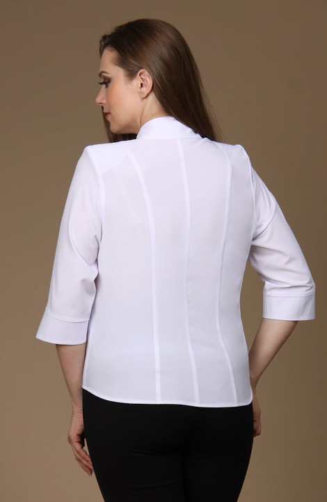 женские блузы MIRSINA FASHION 1255 белый