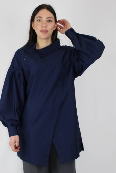 женские блузы VLADOR 500631 синий