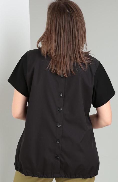 женские блузы GRATTO 4247 черный