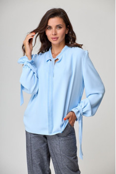 Женская блуза Anelli 828 голубой
