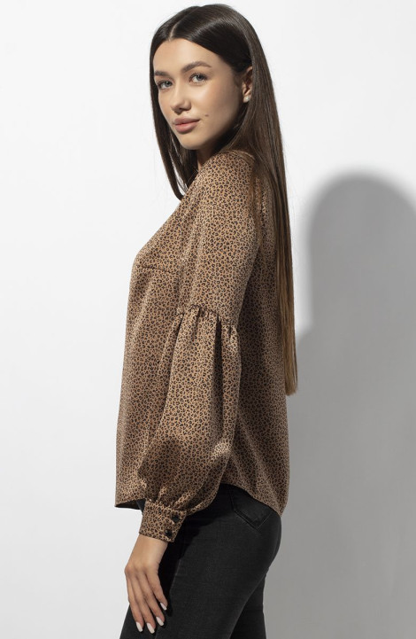 Женская блуза VIZAVI 659 коричневый