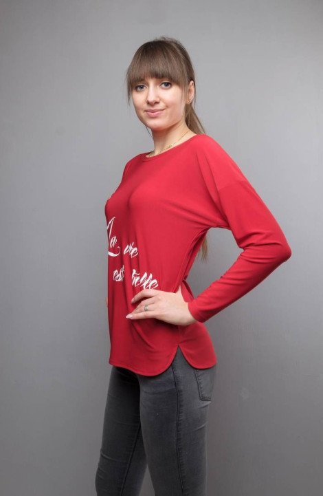 женские блузы Mita ЖМ913 красный