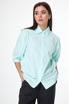 женские блузы Anelli 987 голубой