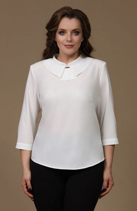 женские блузы MIRSINA FASHION 1228 молочный