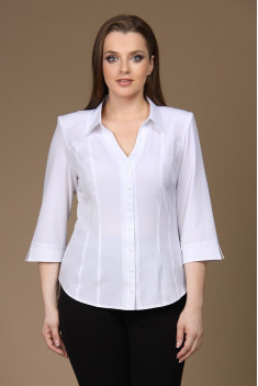 женские блузы MIRSINA FASHION 1275 белый