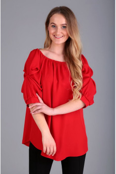 женские блузы Таир-Гранд 62367 красный