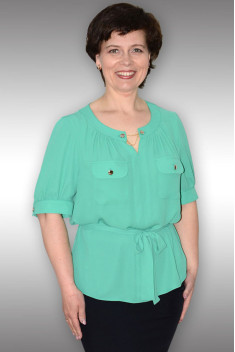женские блузы Таир-Гранд 62173-1 зеленый