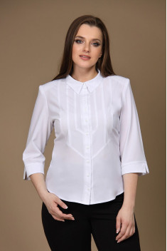 женские блузы MIRSINA FASHION 1274 белый