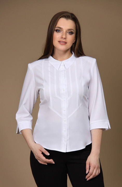 женские блузы MIRSINA FASHION 1274 белый