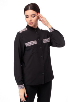 женские блузы Anelli 940 черный