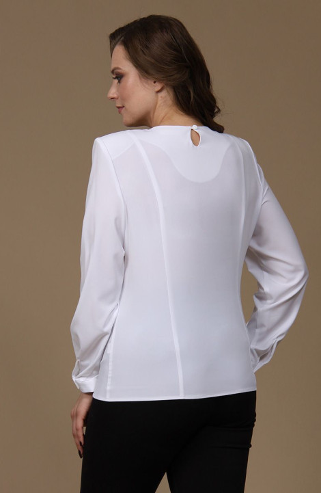 женские блузы MIRSINA FASHION 1437 белый