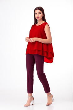 женские блузы Anelli 809 красный