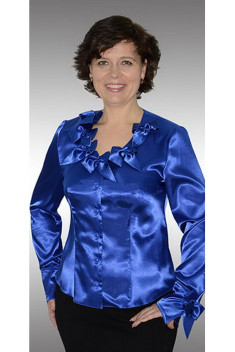 женские блузы Таир-Гранд 6266 василек