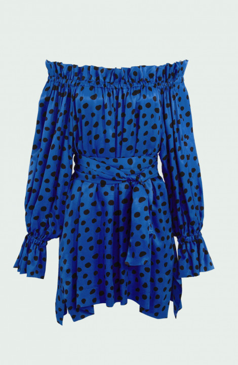 женские блузы Elema 2К-117771-1-164 голубой