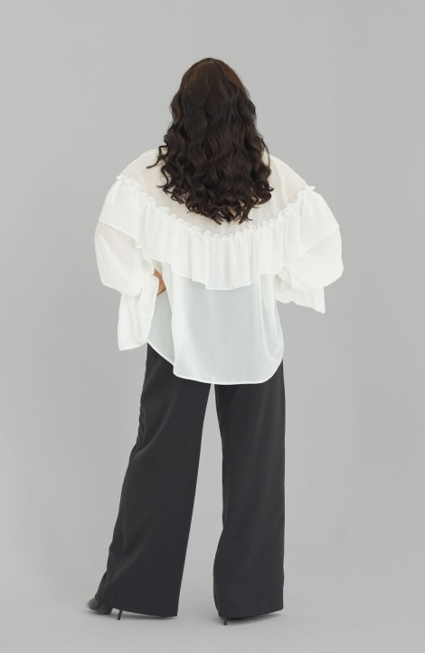 женские блузы ENZA 107 белый