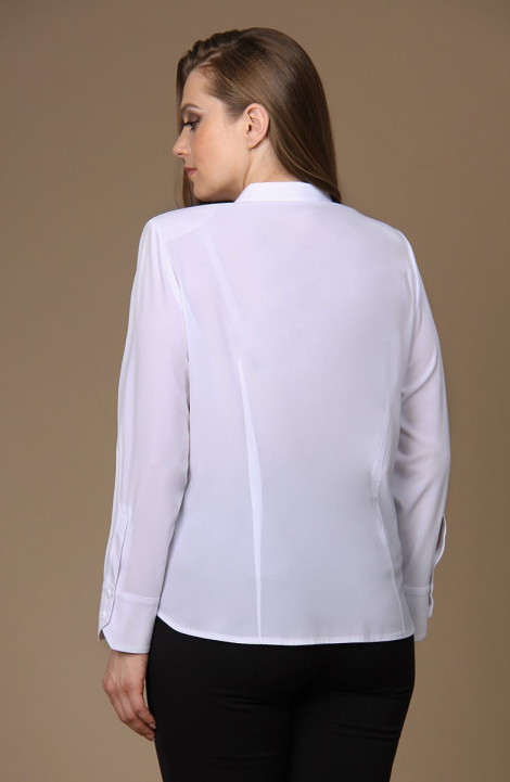 женские блузы MIRSINA FASHION 1298 белый