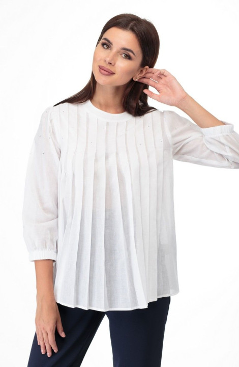 женские блузы Anelli 848 белый