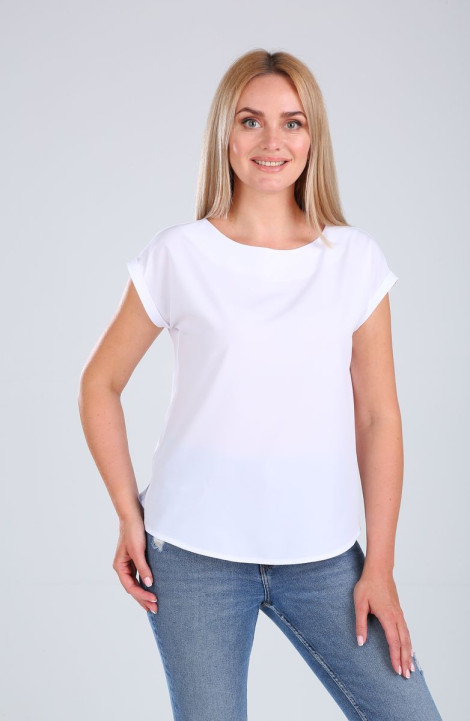 женские блузы Modema м.202/7 белый