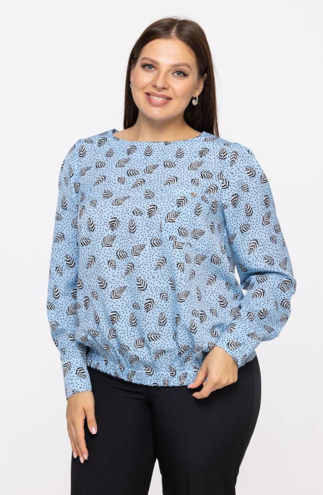 Женская блуза Avila 0908 голубой