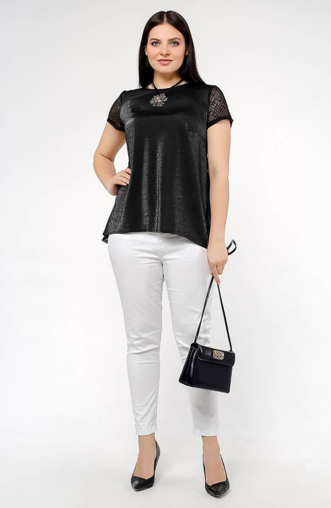 Женская блуза La rouge 61372 черный