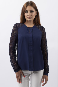 женские блузы VIZAVI 590 синий