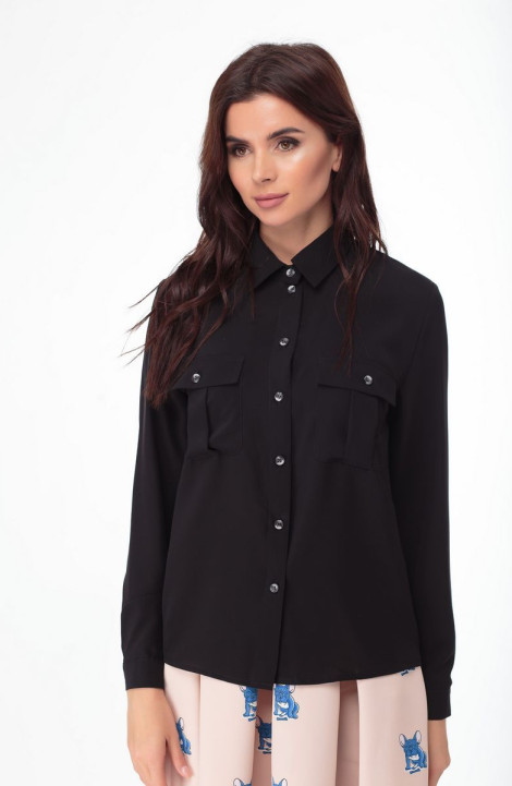 женские блузы Anelli 812 черный