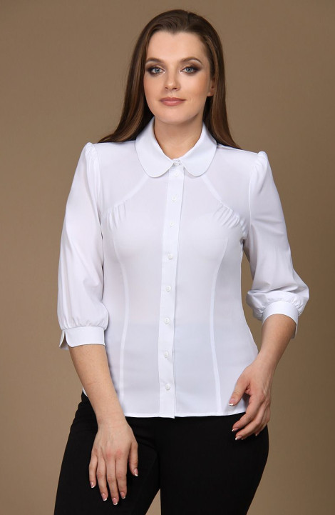 женские блузы MIRSINA FASHION 1061 белый