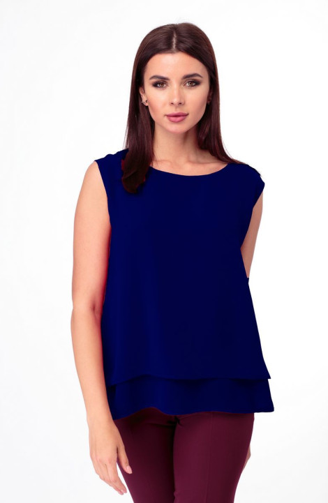 женские блузы Anelli 809 синий