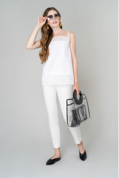 женские блузы Elema 2К-9895-1-170 белый