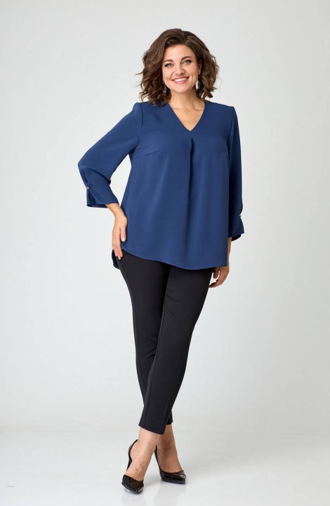 Женская блуза Ollsy 2067 синий