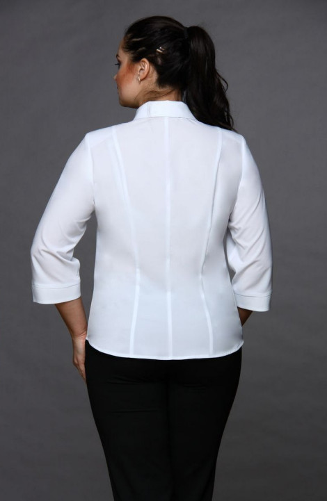 женские блузы MIRSINA FASHION 1007 белый