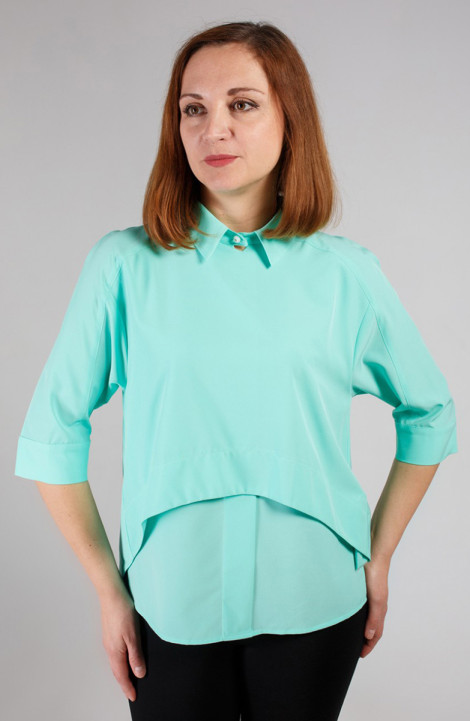 женские блузы Vita Comfort 18С-1-368-0 лазурный