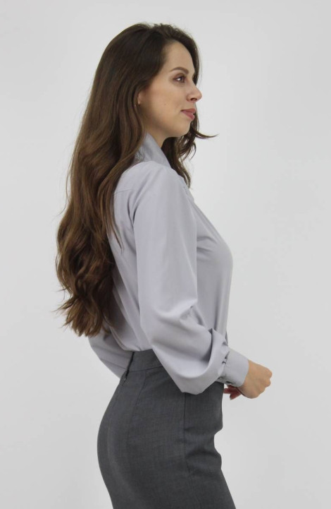 женские блузы VLADOR 500616-1 серый