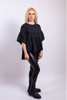 женские блузы Пинск Стиль 3881 черный